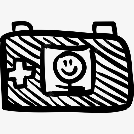 玩具相机背面玩具手绘细节图标svg_新图网 https://ixintu.com 手绘细节 玩具 玩具相机背面