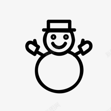 雪人2016圣诞系列图标图标