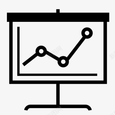 演示板分析业务图标图标