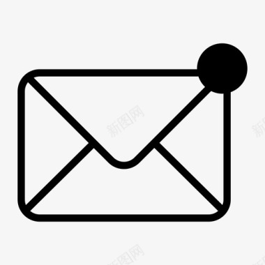 新邮件电子邮件收件箱图标图标