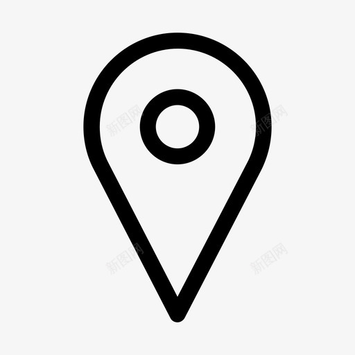 位置位置夹地图针图标svg_新图网 https://ixintu.com 位置 位置夹 地图针 我的位置 简历