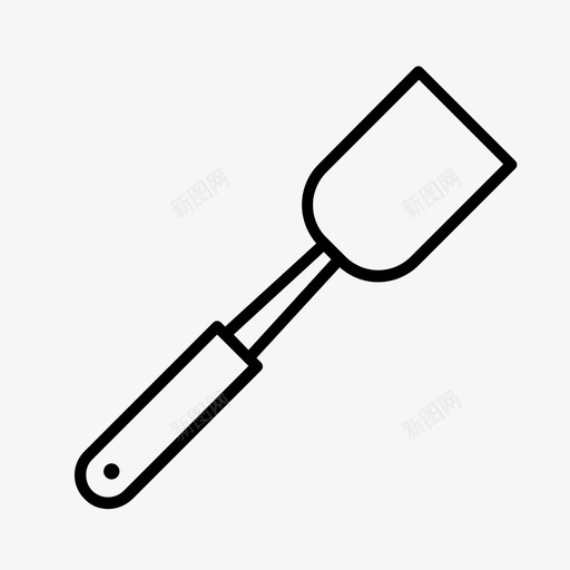炊具厨师烹饪工具图标svg_新图网 https://ixintu.com 厨师 抹刀 炊具 烹饪工具