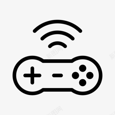 无线游戏板消费电子产品设备图标图标