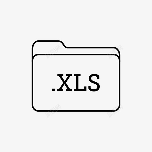 xls文件夹文件夹文件图标svg_新图网 https://ixintu.com xls文件夹 下载文件夹 文件 文件类型文件夹