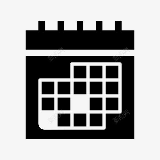 日历已标记事件已标记计划图标svg_新图网 https://ixintu.com 任务计划器 已标记事件 已标记计划 日历 时间日历