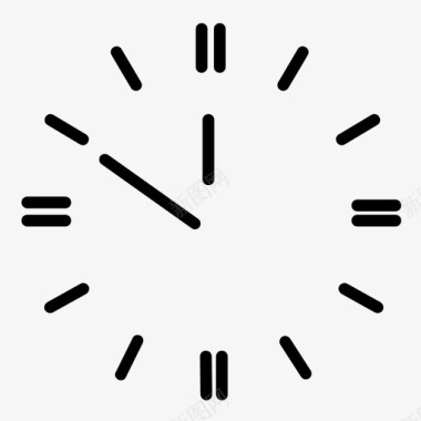 时钟钟表股票行情图标图标