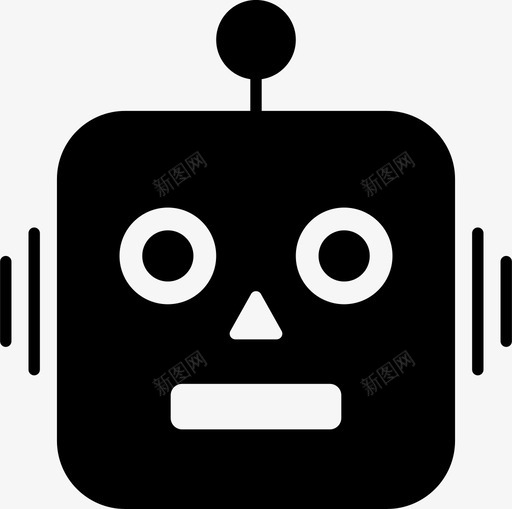机器人自动化仿人图标svg_新图网 https://ixintu.com 仿人 机器人 机械 自动化