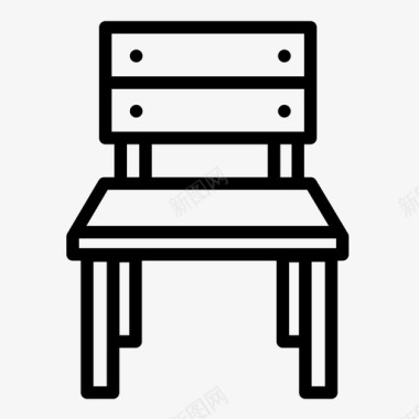 椅子家具坐椅图标图标