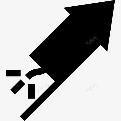 火箭庆祝鞭炮图标svg_新图网 https://ixintu.com 庆祝 火箭 烟花 网络元素 鞭炮