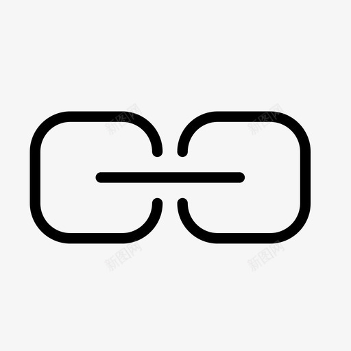 链添加链接超链接图标svg_新图网 https://ixintu.com weburl 添加链接 超链接 链 链接