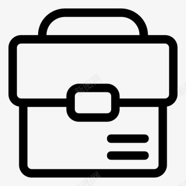 公文包包文件图标图标