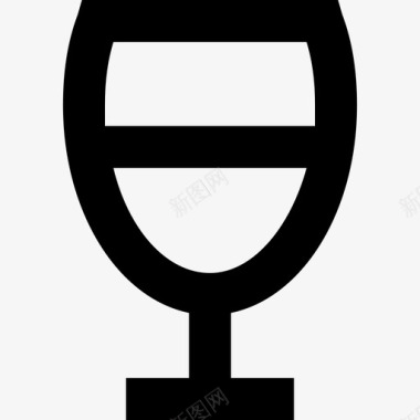 酒杯酒精鸡尾酒图标图标