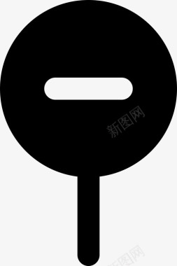 删除位置地图导航图标图标