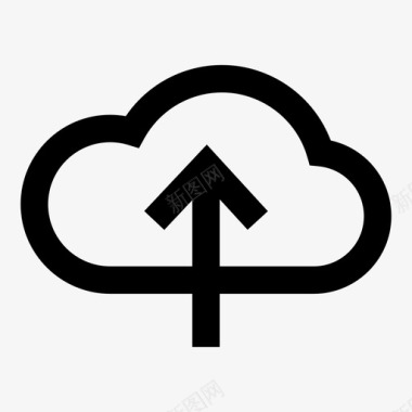 上传云icloud服务器图标图标