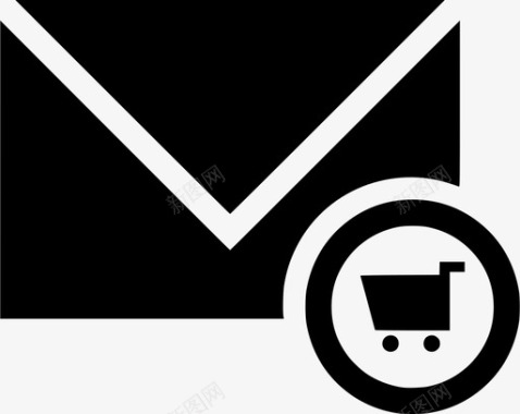 电子邮件购物车电子邮件商品电子邮件项目图标图标