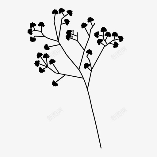 宝宝的呼吸花束花图标svg_新图网 https://ixintu.com 宝宝的呼吸 花 花园 花束