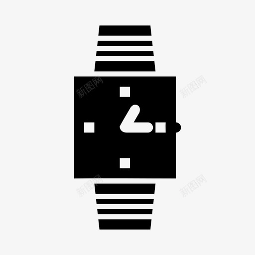 手表钟面小时图标svg_新图网 https://ixintu.com 小时 手表 时间 计时器 钟面