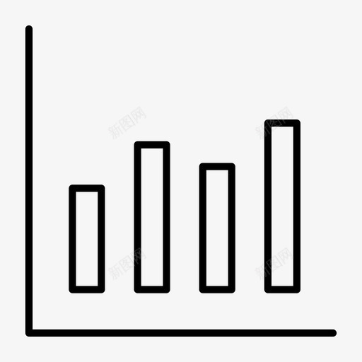 统计图经济金融图标svg_新图网 https://ixintu.com 商业 经济 统计图 贸易 金融