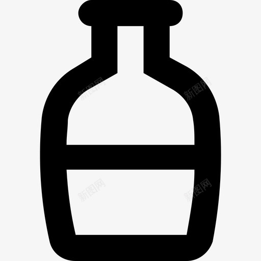 瓶酒奶瓶图标svg_新图网 https://ixintu.com 一套线要素图标2 奶瓶 瓶 酒 酒瓶