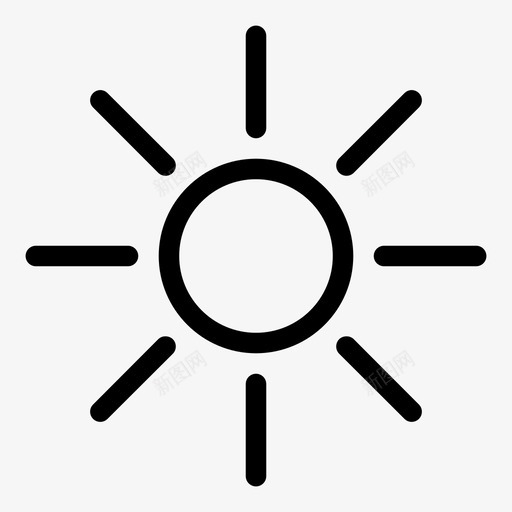 太阳星星阳光图标svg_新图网 https://ixintu.com 受欢迎 太阳 星星 阳光