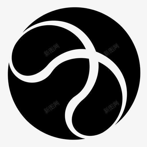 球体球标志图标svg_新图网 https://ixintu.com 圆形 抽象元素 标志 球 球体 符号