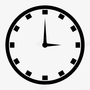 钟面小时时间图标图标