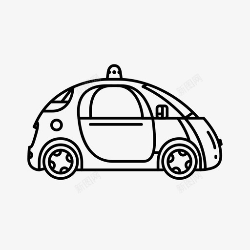 waymogoogle自驾车vehicle图标svg_新图网 https://ixintu.com vehicle waymogoogle自驾车