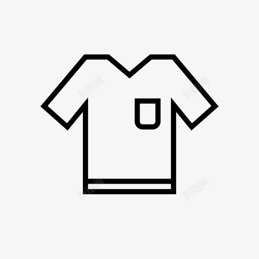 衬衫服装商品图标svg_新图网 https://ixintu.com t恤 个人版 商品 套装 服装 衬衫
