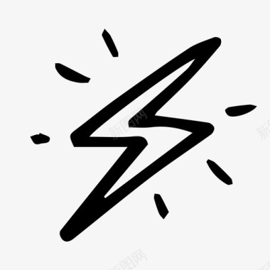 疼痛闪光受伤图标图标