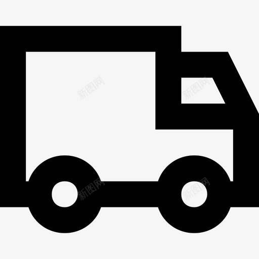 货物送货车物流配送图标svg_新图网 https://ixintu.com 物流配送 线路要素组合图标2 船运 货物 货运卡车 送货车