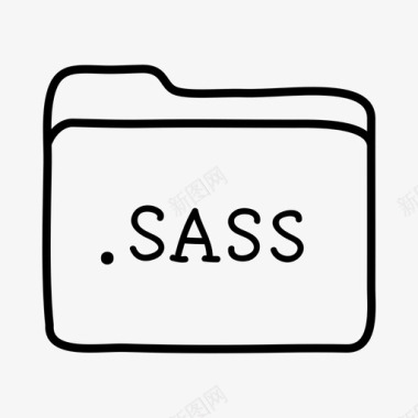 sass文件夹文件夹手绘文件夹图标图标