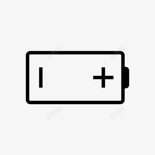 电池电池充电移动图标svg_新图网 https://ixintu.com 用户界面套件 电池 电池充电 电源 移动