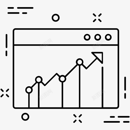 在线图表研究网络分析图标svg_新图网 https://ixintu.com 在线图表 杂项图标1 研究 网络分析