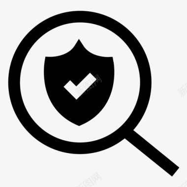 安全扫描安全搜索搜索保险图标图标