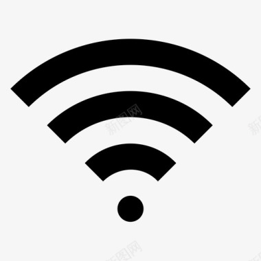 wifi信号wifi区域无线互联网图标图标