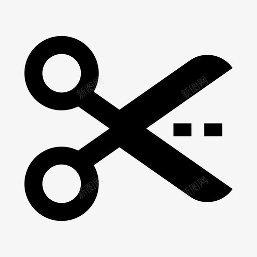 剪刀剪裁缝图标svg_新图网 https://ixintu.com 剪 剪刀 工具 裁缝 购物实心