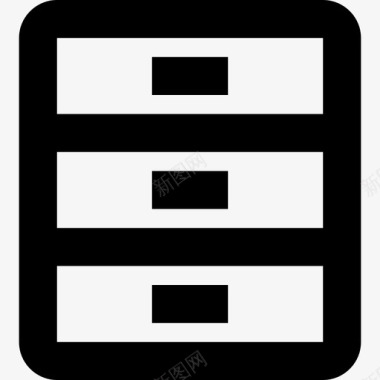 抽屉柜子抽屉柜图标图标