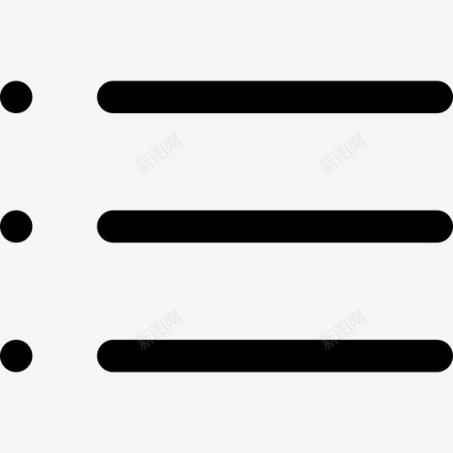 列表bigmug行线性图标svg_新图网 https://ixintu.com bigmug行 列表 线性