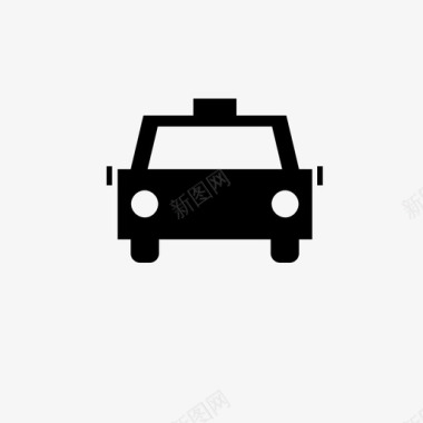 出租车汽车乘客图标图标