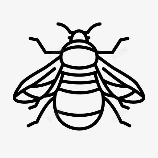 大黄蜂动物虫子图标svg_新图网 https://ixintu.com 动物 大黄蜂 昆虫 生物 虫子