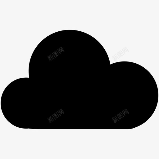 云icloud保存图标svg_新图网 https://ixintu.com icloud 云 保存 共享 天气 存储 通信