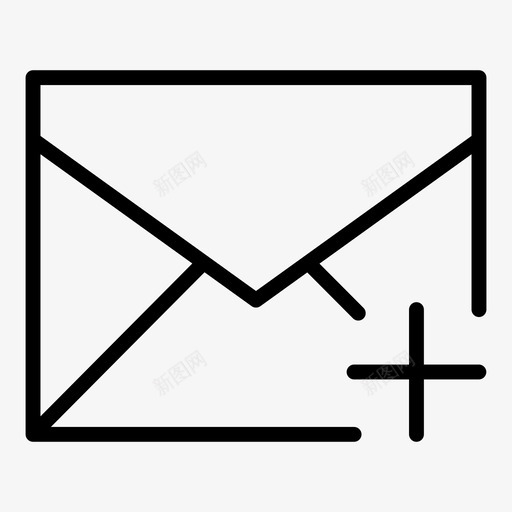 撰写邮件创建邮件图标svg_新图网 https://ixintu.com 创建 撰写邮件 新建 通讯邮件大纲 邮件