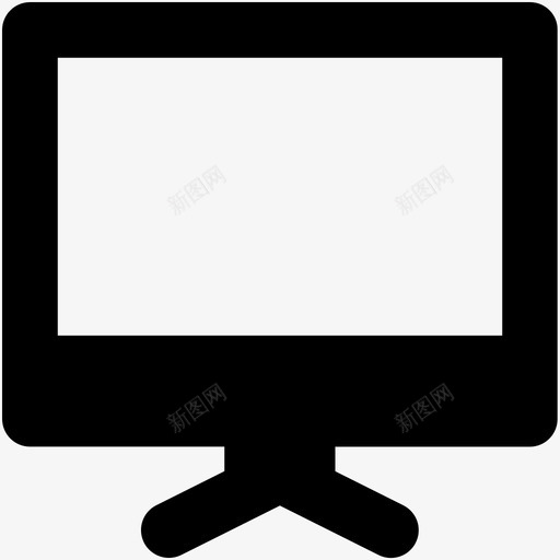显示器显示屏lcd图标svg_新图网 https://ixintu.com lcd led web和用户界面字体图标 显示器 显示屏 电视