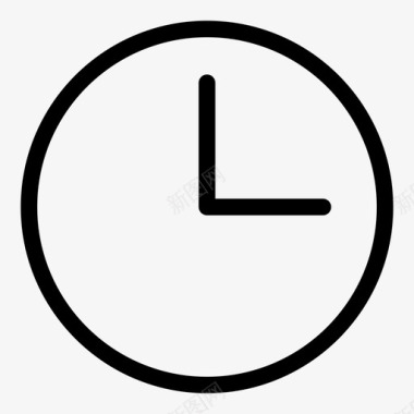 时钟模拟时钟手钟图标图标