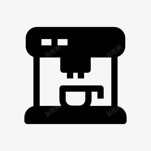 咖啡冲泡机咖啡冲泡咖啡机图标svg_新图网 https://ixintu.com esspresso 咖啡冲泡 咖啡冲泡机 咖啡填充图标集 咖啡机