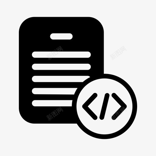 编码android开发编码文件图标svg_新图网 https://ixintu.com android开发 ios开发 windows开发 字符串文件 编码 编码文件