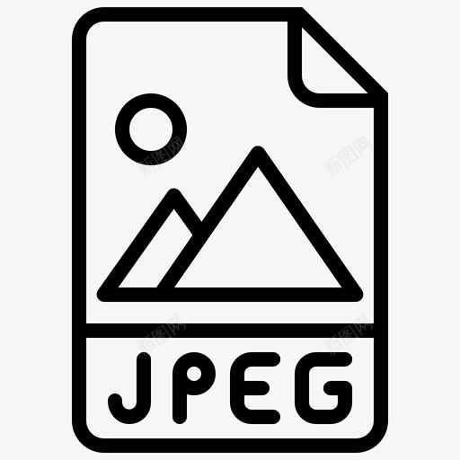 jpeg文件图像图标svg_新图网 https://ixintu.com jpeg 图像 文件 文件类型 类型 联合摄影专家组