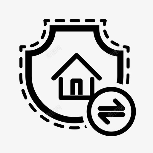 家居保险易趣兑换安全图标svg_新图网 https://ixintu.com 兑换 安全 家居保险易趣 转账