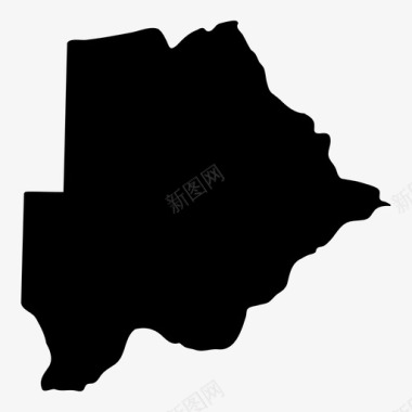 博茨瓦纳非洲哈博罗内图标图标