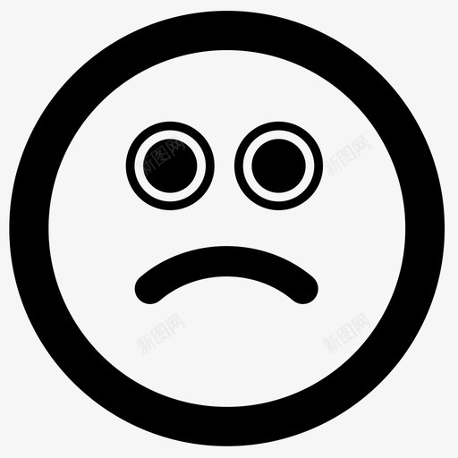 疲惫表情符号情绪图标svg_新图网 https://ixintu.com 情绪 情绪图标 疲惫 疾病 表情符号 震惊